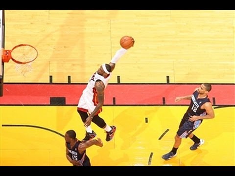 Video: LeBron James Gets the Steal and Throws Down his Signature Tomahawk!