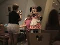 Minnie Mouse and Donald Duck at Chef Mickey\