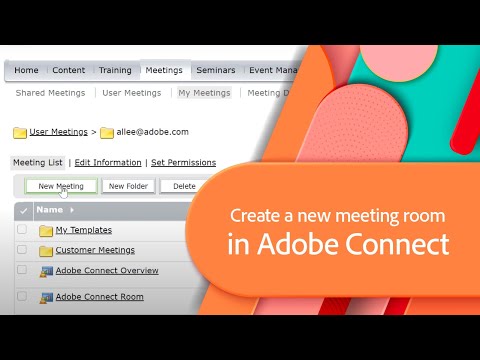 video-linktoworks-Create a new meeting room in Adobe Connect
