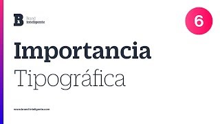 Importancia de la tipografía