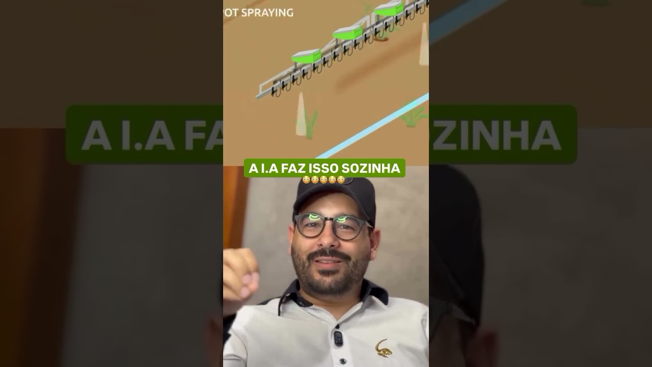 A inteligência artificial já chegou no agro e olha o que ela faz 😱🤖 #Agro #IA #Tecnologia