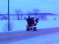DS250 road wheelie