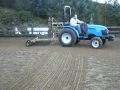 Landpride Roller and Chain Harrow.MOV