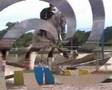 Eclipse Mondragon, flying arabian horse