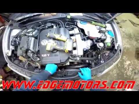 VW Passat Audi A4 Timing Belt Replacement DIY by Edge Motors