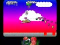 www.recordedamigagames.org played by rickyc my first game i ever had on the amiga and i still love it! each level is just different and the rings are cool :di had to redo the game after video turned out a bit not great when i used states so ran through it without. quite happy actually because i aced the first two levels. not a perfect run because i killed an elephant though i had a feeling he was going to turn evil you know. also a pit pony but normally i kill all three by accident, im annoyed at how he died though. not by a bad guy but i was being too safe dropping him out the net. ending is the same if you have perfect game though...a bit disappointing considering it took me a few years to actually get to the end first time. love the idea of the points multiplier being shown by the monsters following you and always get to me once i die that i lose them :(