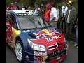ADAC Rallye Deutschland/ Rally Germany driving test Sebastian Loeb Citroen C4  Weinberge Mosel 2008
