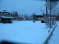 Pan of Illinois Street Fairbanks Alaska Mid-December, 2009