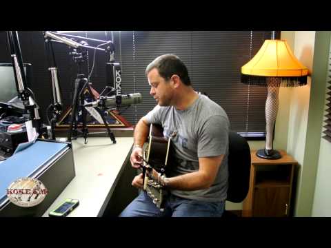 Wade Bowen sings Sweet Leola for the first time live on KOKEFM