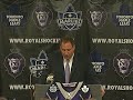 Reading Royals Affiliate with Toronto Maple Leafs