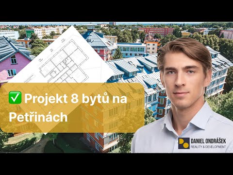 Video Projekt pro 8 bytových jednotek - Praha 6 - Petřiny