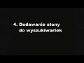 Pozycjonowanie Stron WWW. Techniczne ?rodki Dydaktyczne TSN