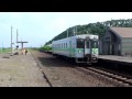 キハ１５０系普通列車 室蘭本線黄金駅
