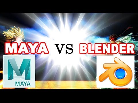 🤔 Should you Learn Maya or Blender 3D? ✔️