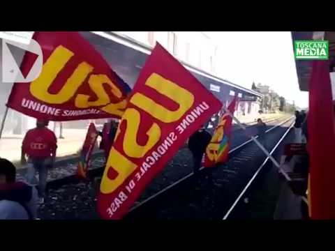 VIDEO MANIFESTAZIONE USB E SCIOPERO PONTEDERA