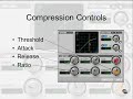 VTC professional recording -Compression Controls