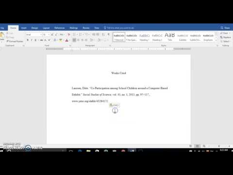 video-linktoworks-Cite JSTOR article in MLA 8 format