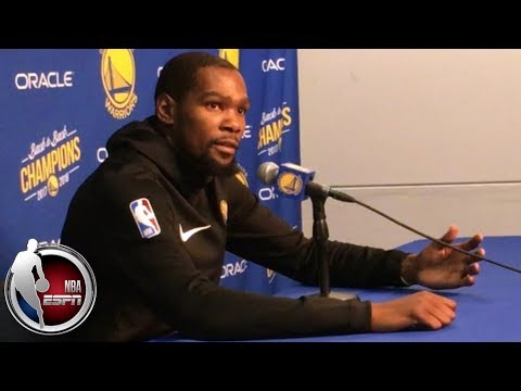 Video: Kevin Durant, Quinn Cook, Steve Kerr talk Warriors’ win without Steph Curry | NBA on ESPN