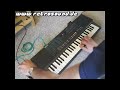 YAMAHA VSS-200 Sampling Keyboard + Small Stone by RetroSound