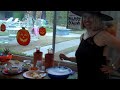 BOO!!! It's Snack time on Halloween Day at Terra Cotta Inn, Palm Springs, CA