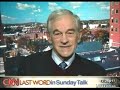 RON PAUL INTERVIEW WITH WOLF BLITZER DEC 02, 2007