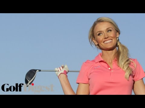 Blair O’Neal Turns a Slice Into a Power Fade | Sexiest Shot in Golf