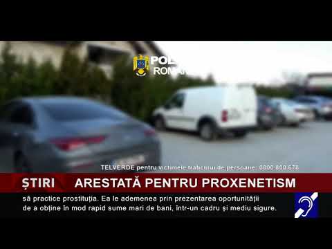 O femeie de 43 de ani, arestată pentru proxenetism
