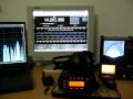 My n.1 station, Yaesu FT-857 , Ham Radio Deluxe