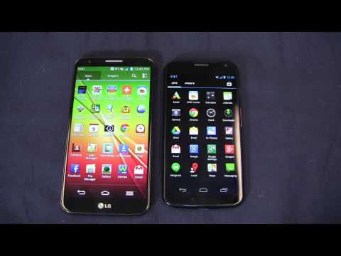 LG G2 vs. Moto X