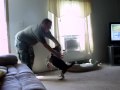my beagle playing around wit my dad