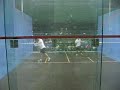 Squash game Power vs. Galvez