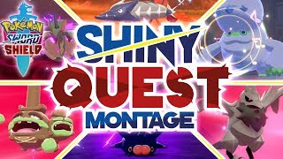 SHINY QUEST MONTAGE! Pokemon Sword and Shield Epic Shiny Let's Play Highlights and Funny Moments! by aDrive