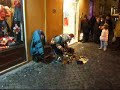 artista di strada a Roma