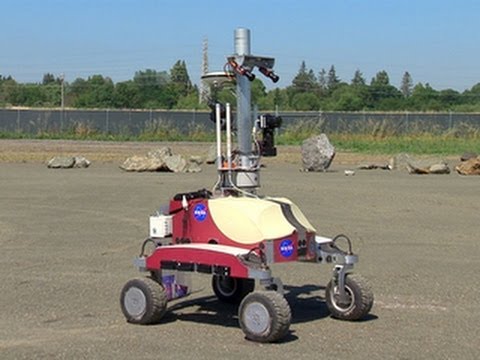 moon - http://cnet.co/10yFlX9 With the success of the Mars rover Curiosity, NASA is now developing planetary-exploration rovers designed to be controlled by astrona...