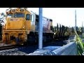 Kiwirail DFT 7051 On 126 Freight USL Log wagon