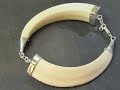 pulsera colmillos de jabali
