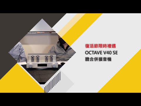 復活節限時禮遇 – OCTAVE V40 SE 膽合併擴音機