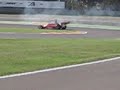 Ferrari 60 Relay - Felipe Massa burnout on Ferrari 312 T Ferrari 60 Relay - Felipe Massa burnout on Ferrari 312 T