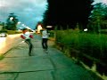 io e jimmy sul marciapiede jumpstyle duo