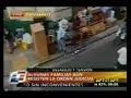 Desalojo violento