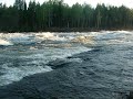 Rapids on Vindel river