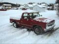 1986 C10 Silverado 305 4bbl Stuck in the Snow
