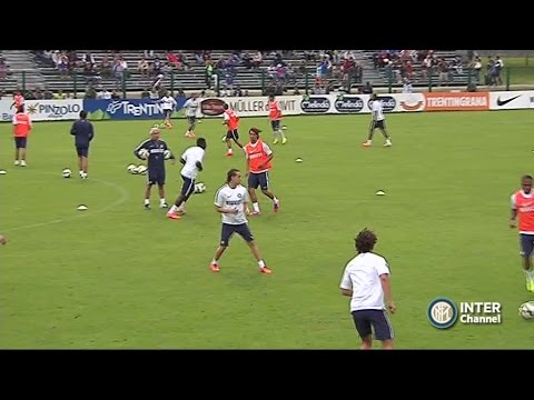 PINZOLO 2014 - ALLENAMENTO INTER REAL AUDIO 11 07 2014