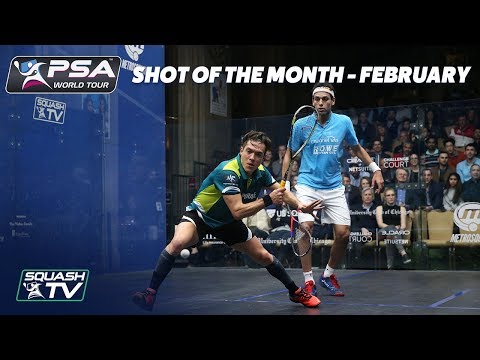 Squash: Shot of the Month - February 2018 - The Contenders