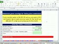 Excel 2010 Business Math 53: Calculate Gross Pay for Salary and Commissions