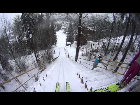 Необычное развлечение на горнолыжном курорте Гаррахов