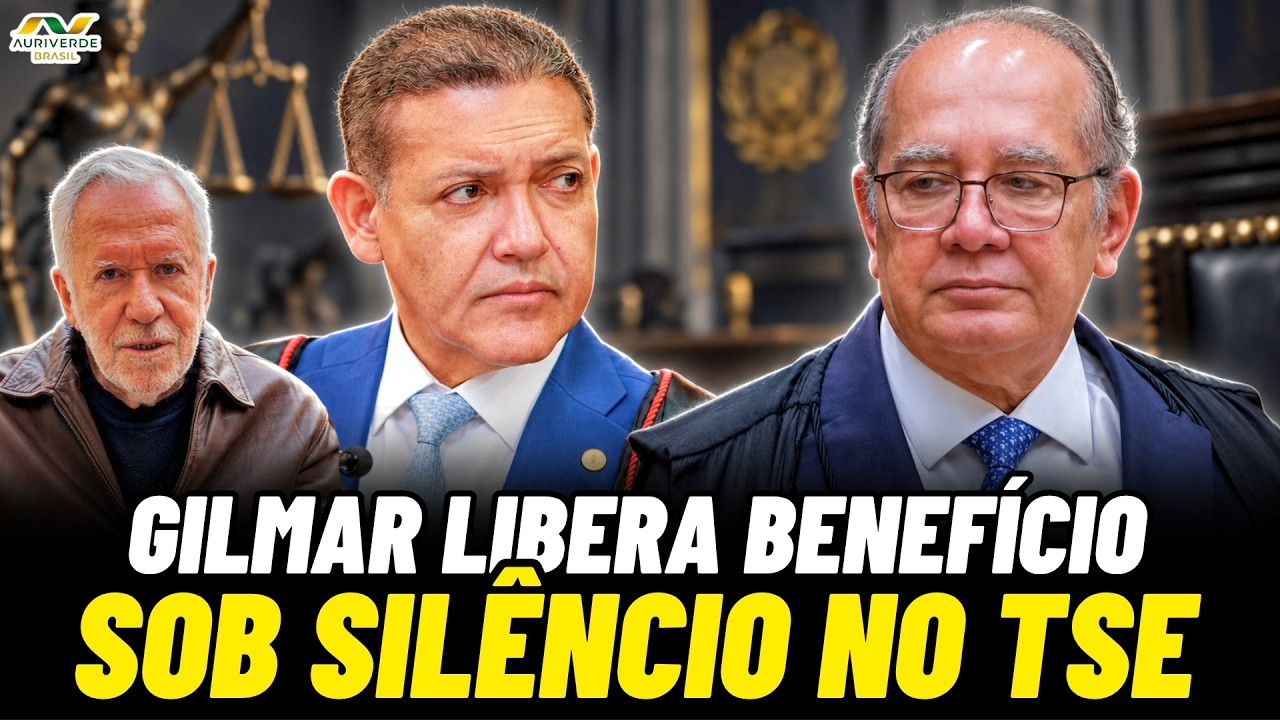 Kassio Nunes acuado no TSE assiste Gilmar autorizar Bolsa Família durante campanha