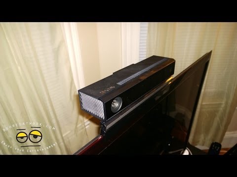 how to attach xbox kinect to tv
