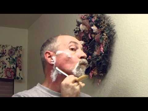 how to practice straight razor shaving