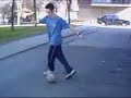 freestyle soccer/futbol (not me! sorry for any confusion)